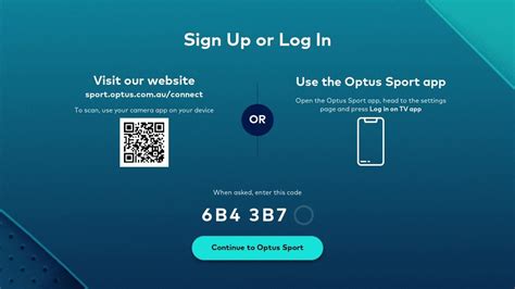 sport optus login.